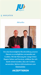 Mobile Screenshot of ju-bayern.de